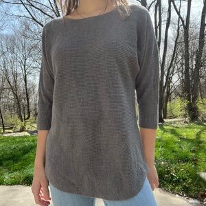 half sleeve grey sweater🌿